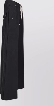 Rick Owens wool straight-leg cargo shorts