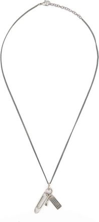 Maison Margiela Collana con pendente - Argento