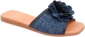 André Assous Kiky Slide Sandal in Navy at Nordstrom, Size 11