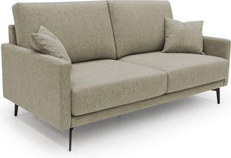 Divani.Store Saturno Sof&aacute; Moderno En Tela Suave E Impermeable 180 Cm Marr&oacute;n