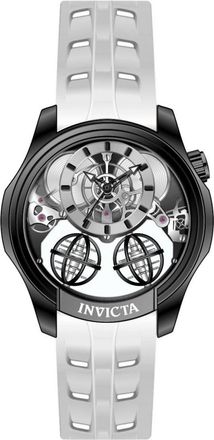 Invicta Specialty 50577 Herenhorloge - Quartz Uurwerk - Roestvrij Staal met Zwarte Wijzerplaat - 46 mm