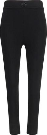 Marine Serre Mujer, Pantalones, Negro, Talla: L