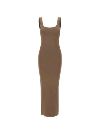Entire studios Square Neck Knit Midi