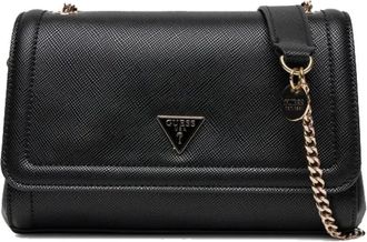 Guess Noelle II Omvormbare Schoudertas - Dames - Schoudertassen - Zwart - ONE Size - Leer - Tassen