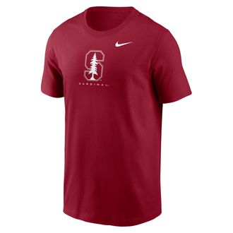 Nike Stanford Courtside Nike Mens Dri-FIT College T-Shirt in Red | 02ET69WSDN-L7G