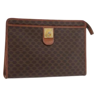 Celine Pre-owned Clutches, female, Brown, Size: ONE SIZE Pre-owned Vintage Clutch