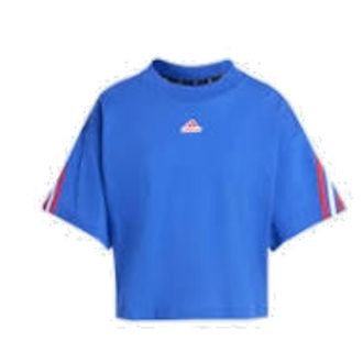 adidas (WMNS) adidas Future Icons 3-Stripes T-Shirt Asia Sizing Blue IS8340