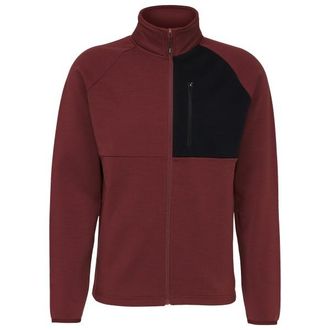 Stoic MerinoFleece335 KuolpaSt. III Jacket Merinojacke f&uuml;r Herren | rot