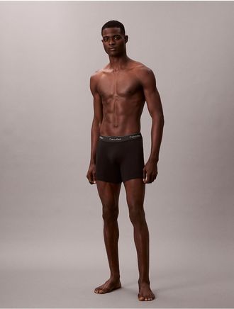 Calvin Klein Mens Icon Cotton Stretch Limited Edition Boxer Brief - Black - S