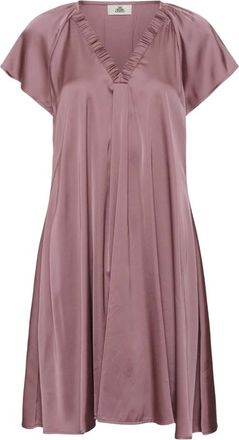 Karen by Simonsen Kleedjes, Dames, Roze, 2Xl, Polyester, KBFiluca Jurk