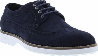 Zanzara Tiki Brogue Derby in Navy at Nordstrom Rack, Size 10.5