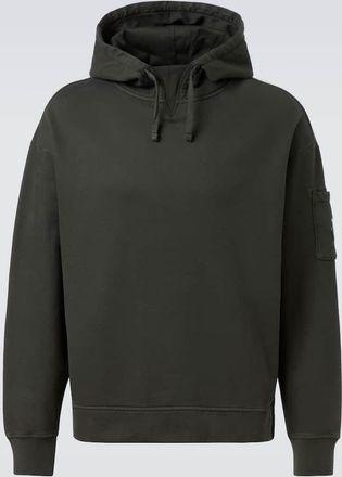 C.P. Company Felpa Lens in cotone con cappuccio