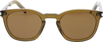 Saint Laurent Gafas de sol SL 28 - Accessories - unisex - Marr&oacute;n - ONE SIZE
