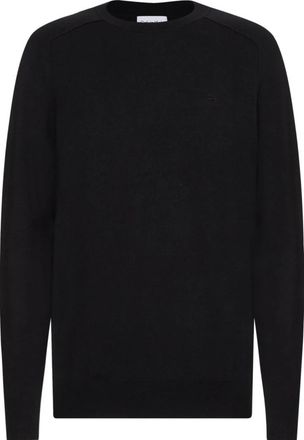 Calvin Klein Moderne Modal Crew Neck Sweater - Heren - Ronde hals truien - Zwart - S - Truien & Vesten