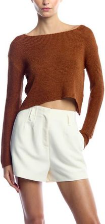 LBLC The Label Sawyer Lightweight Sweater in Terracotta at Nordstrom, Size X-Small