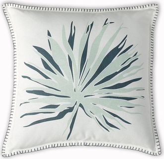 Febronie Coj&iacute;n algod&oacute;n azul glaciar 50x50