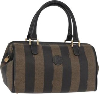 Fendi Pre-owned Handbags, female, Multicolor, Size: ONE SIZE Pre-owned Canvas Handbag