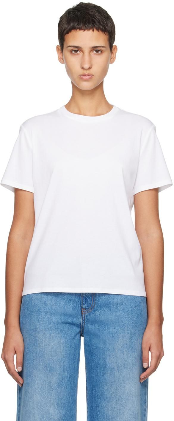 Tシャツ・カットソー [THE ROW] T-shirts and Polos White tz-6474-k492-wht_1.jpg