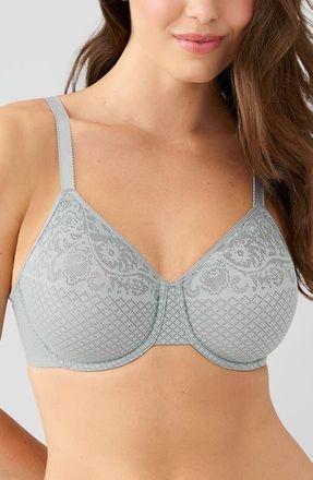 Wacoal Visual Effects Underwire Minimizer Bra in Belgian Block at Nordstrom, Size 42Ddd
