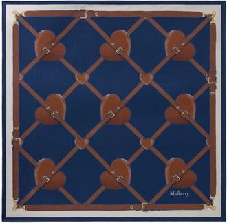 Mulberry Heart Pocket Square in Pigment Blue at Nordstrom