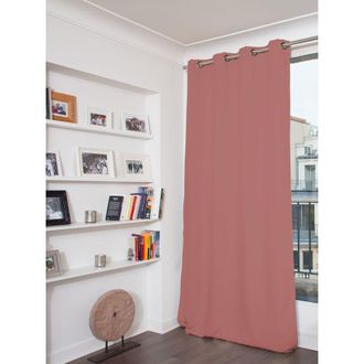 MOONDREAM Cortina opaca 100% ollaoss rose mc343 135lx260h