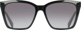 Liu Jo Lj 818S Zonnebrillen - unisex - Zonnebrillen - Zwart - 56 MM - Accessoires