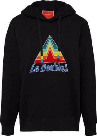 La DoubleJ Rainbow Serpent Hoodie - Dames - Hoodies - Zwart - XL - Katoen - Hoodies & sweatvesten