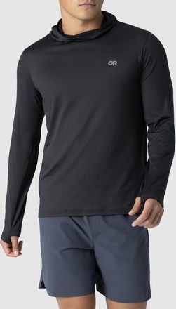 Outdoor Research ActiveIce Spectrum Sun Hoodie in Black at Nordstrom, Size Xx-Large