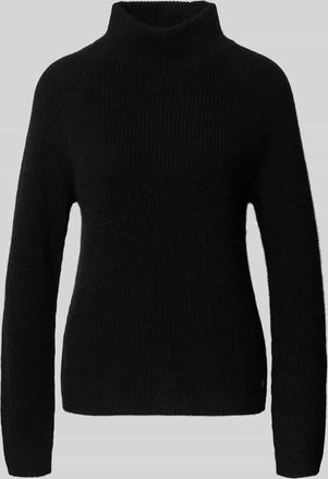 Fynch-Hatton Fynch-Hatton Strickpullover aus Kaschmir mit Stehkragen in Black, Größe XXL