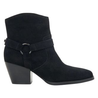 Estro & Luminara Black Cowboy Boots - female - Estro - Cowboy & Biker Boots - Black - 3 UK - Shoes