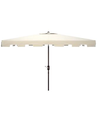 Safavieh Zimmerman 6.5 X 10 Ft Rect Market Umbrella