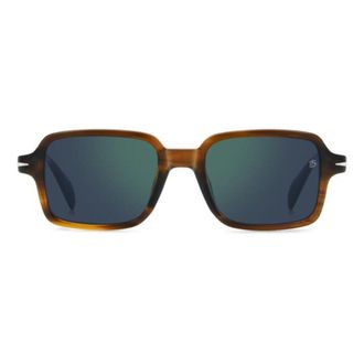 David Beckham Db 1179/S Rectangular Tortoiseshell Sunglasses