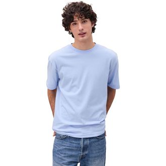Richer Poorer Inc. The Relaxed Short Sleeve Tee in Chambray Blue at Nordstrom, Size Xx-Large