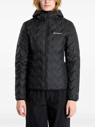 Columbia Delta Ridge II hooded puffer jacket - women - Polyester/Polyester/Down - M - Black