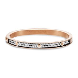 Charriol Forever Eternity Bangle in Rose Gold Pvd at Nordstrom, Size 6.5