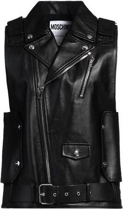 Moschino COATS & JACKETS - Gilets on YOOX.COM