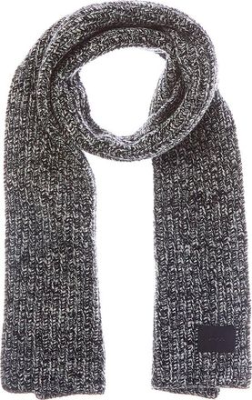 Vince Shaker Stitch Marl Wool & Cashmere-Blend Scarf