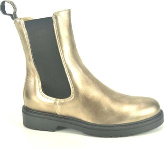 Nero Giardini Klassieke Chelsea Boot - Dames - Chelseaboots - Geel - 38 EU - Leer - Schoenen