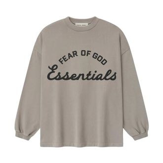Fear of God T-Shirt a maniche lunghe Training 90s - - Tops - Uomo - Beige - M