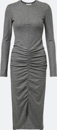 Isabel Marant Dyling ruched jersey midi dress