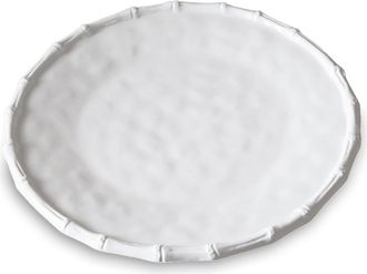 Beatriz Ball Vida Cane Round Platter in White at Nordstrom