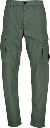 C.P. Company Tapered Broeken - Heren - Slim Fit Broeken - Groen - S - Broeken