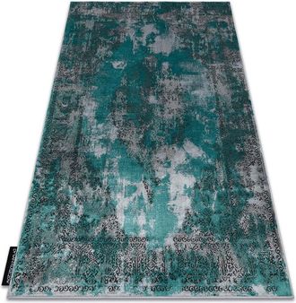 RugsX Rugsx - Alfombra De Luxe Moderna 6754 Abstracci&oacute;n - Structural Verde / Gris Green 140x190 Cm
