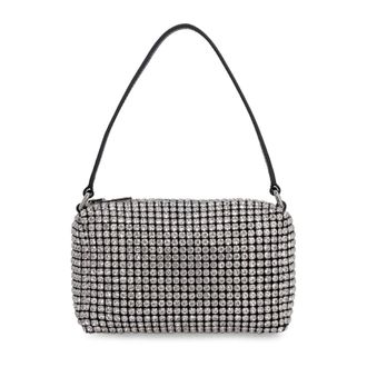 Alexander Wang Alexander Wang, Shoulder Bags, female, White, Size: ONE SIZE Rhinestone Shoulder Bag