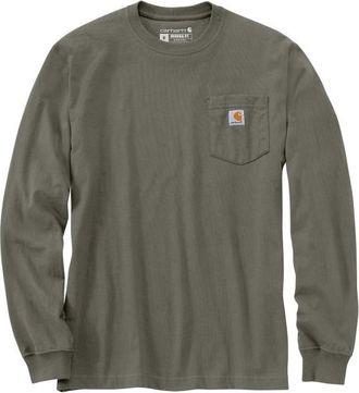 Carhartt Work in Progress Dearborn Loose L/S T-Shirt Longsleeve f&uuml;r Herren | grau
