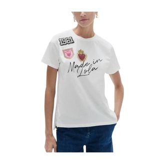Lola Casademunt Dames, Tops, Wit, Maat: M Katoen