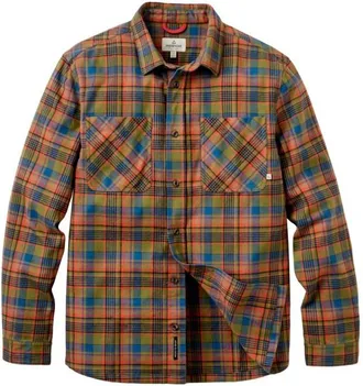 Passenger Backcountry Flannel Check Shirt Hemd f&uuml;r Herren | braun