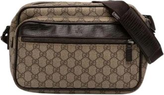 Gucci Pre-owned Cross Body Bags, female, Brown, Size: ONE SIZE Pre-owned Vintage Crossbody Bag