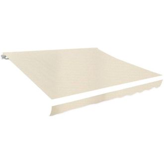 vidaXL Vidaxl - Toldo De Lona Blanco Crema 4x3 M (sin Estructura)