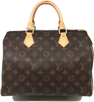 Louis Vuitton Brown Monogram Monogram Boston Bag (Pre-Owned)